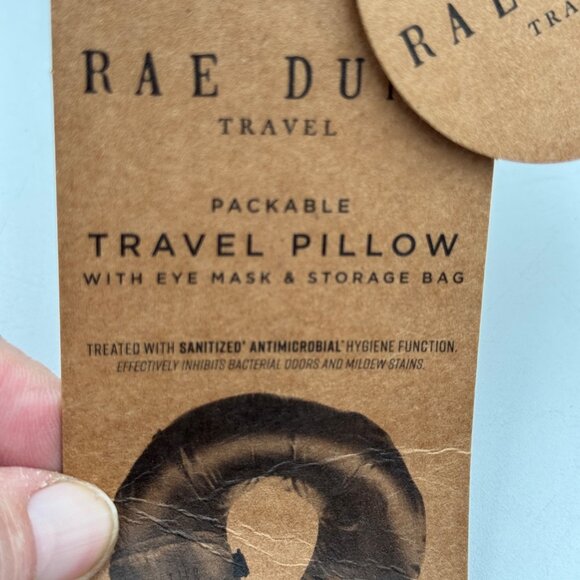 Rae Dunn JETSETTER Packable Travel Pillow Set NWT - Picture 5 of 10